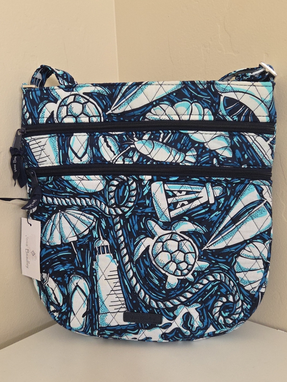 Vera Bradley Blue Nautical Crossbody Bag